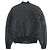 Blouson en cuir d'agneau Emporio Armani Noir - vue 3