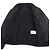 Blouson en cuir d'agneau Emporio Armani Noir - vue 4