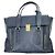 Autre Marque 3.1 Phillip Lim PASHLI MEDIUM SATCHEL Bolsa 2 em 1 em couro de vaca Azul Azul marinho