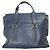 Autre Marque 3.1 Phillip Lim PASHLI MEDIUM SATCHEL Bolsa 2 em 1 em couro de vaca Azul Azul marinho - vista 2