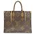 Borsa Tote Louis Vuitton OnTheGo Monogram Giant Marrone