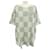 Top de algodón Louis Vuitton Castaño Blanco Verde Paño