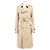 Gabardina de algodón Burberry London Beige