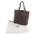 Bolsa Tote Hermès Double Sens45 Taurillon Clemence Marrom - vista 2