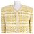 Chaqueta de tweed Chanel Amarillo - vista 4