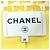 Chaqueta de tweed Chanel Amarillo - vista 7