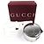 Gucci GG Pattern Patent Leather Pouch Silber - Ansicht 2
