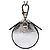 Gucci GG Pattern Patent Leather Pouch Silber - Ansicht 3