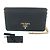 Borsa a tracolla in pelle Saffiano Prada 1BP053 Nero - vista 2
