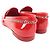 Mocassini Chanel G35631 in vernice Rosso - vista 6
