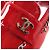 Mocassini Chanel G35631 in vernice Rosso - vista 9