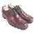 Autre Marque Scarpe stringate Olga Ultima in pelle Berluti Marrone Bordò - vista 3