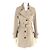 Gabardina Burberry Blue Label con forro de lana Beige