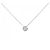 Autre Marque Collana Vendome in platino e diamanti Argento