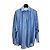 Camicia in seta a righe blu Ermanno Scervino