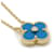 Van Cleef & Arpels Vintage Alhambra Au750 Necklace Limited Blue  - view 3