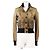Chaqueta Bomber Gucci Madonna de piel de vaca Castaño Caqui