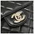 Borsa a tracolla Chanel in agnello Nero - vista 4