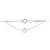 Collana Cartier C Heart 750 Oro Bianco Argento - vista 4