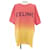 Céline Camiseta de algodón CELINE Roja Amarillo  - vista 1
