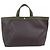 Autre Marque Borsa Tote Square GP di Herve Chapelier Marrone Cachi