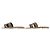 Hermès Hermes Oran37 Leder Flache Sandalen Braun Taupe - Ansicht 3