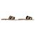 Hermès Hermes Oran37 Leder Flache Sandalen Braun Taupe - Ansicht 4