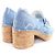 Mocassini Chanel Mocassini Blu - vista 3