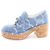 Mocassini Chanel Mocassini Blu - vista 5