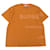 Camiseta de algodón Burberry Naranja