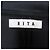 Autre Marque RITA JEANS TOKYO BONDING Half Zip Hoodie Schwarz - Ansicht 6