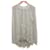 Autre Marque UN3D. Strickpullover mit Mesh-Fransen Beige