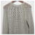 Autre Marque UN3D. Strickpullover mit Mesh-Fransen Beige - Ansicht 4
