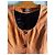 Autre Marque Rebelle ärmelloses Wildlederkleid Orange - Ansicht 2