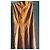 Autre Marque Rebelle ärmelloses Wildlederkleid Orange - Ansicht 4