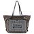 Louis Vuitton Monogram Neverfull Inside Out Canvas Tote Bag aus beschichtetem Kalbsleder Braun Schwarz