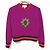 Gucci Strawberry Bijou Web Line Strickware Lila