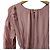 Autre Marque PROPORTION BODY DRESSING Kleid mit gerafften Schultern und transparentem Stoff Pink - Ansicht 3