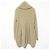 Abrigo de mezcla de lana y angora luxe theory Beige - vista 2