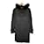 Autre Marque Abrigo largo con capucha iCB Negro