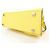 Borsa Valextra ISIDE in pelle di vitello morbida Giallo - vista 4