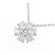 Autre Marque Collana di Diamanti PT900/PT850 Argento - vista 3