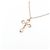 Autre Marque Collana in oro rosa K10 e diamanti - vista 3