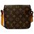 Cartouchiere Borsa a tracolla piccola Louis Vuitton Monogram Marrone - vista 4