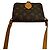 Cartouchiere Borsa a tracolla piccola Louis Vuitton Monogram Marrone - vista 5
