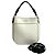 Bolso 2way de cuero Prada Negro Blanco - vista 2