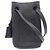 Autre Marque Bolso de hombro de cuero HIROFU Negro