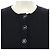 Chanel Seiden-Kaschmir-Kleid Schwarz - Ansicht 6