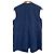 Chaleco STRETCH OXFORD sin cuello Theory Azul - vista 4