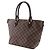 Borsa Tote Louis Vuitton Saleya PM Damier Canvas Marrone - vista 2